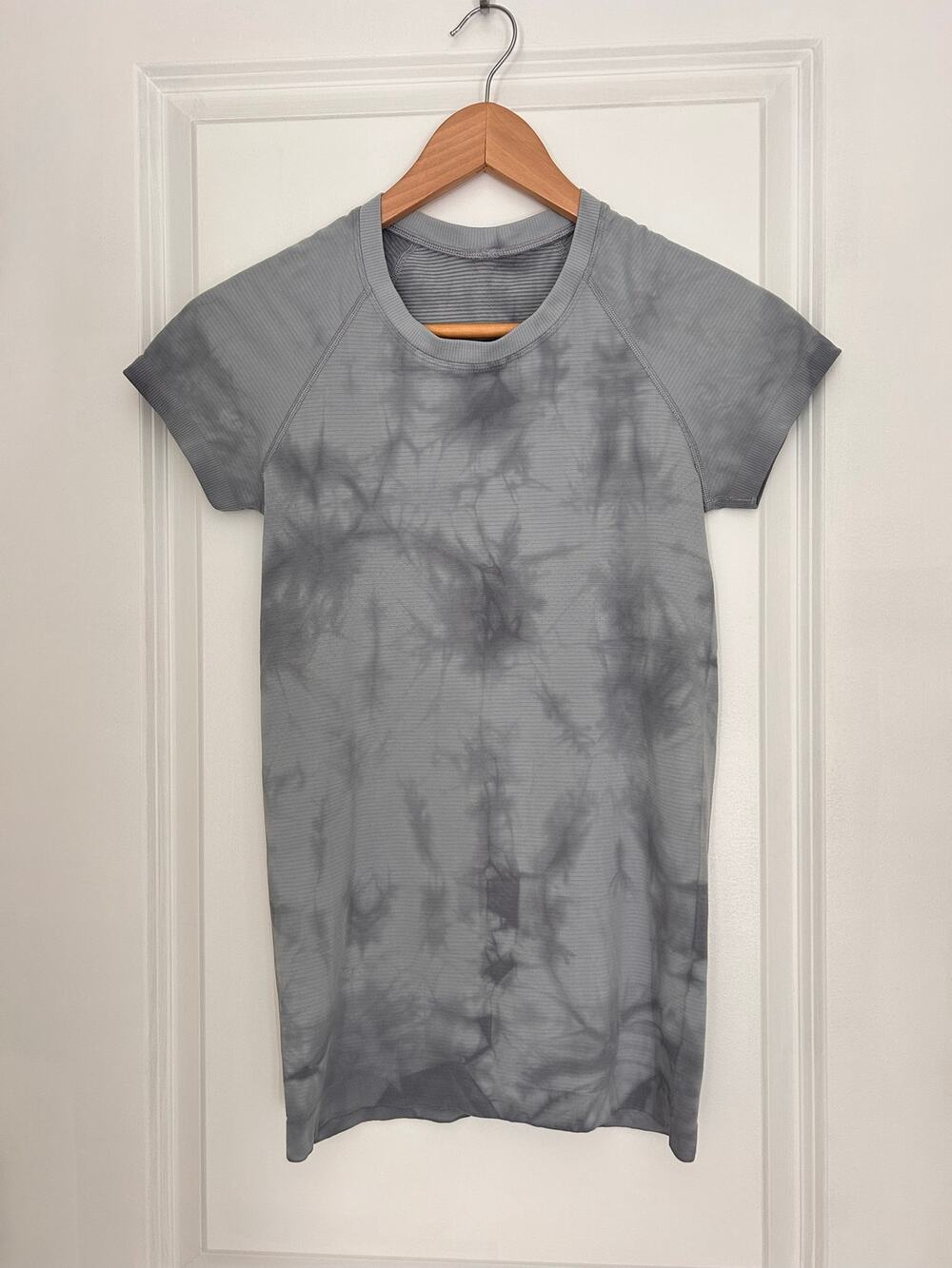 Lululemon Swiftly Tech Short Sleeve 2.0 Marble Dye Rhino Grey